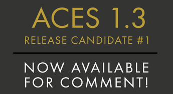 ACES 1.3 RELEASE CANDIDATE-1