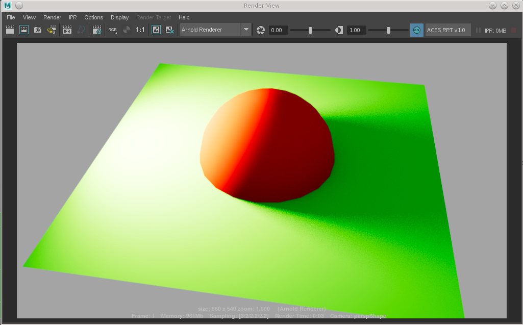 Aces In Maya Vs Ocio Vfx Aces Central